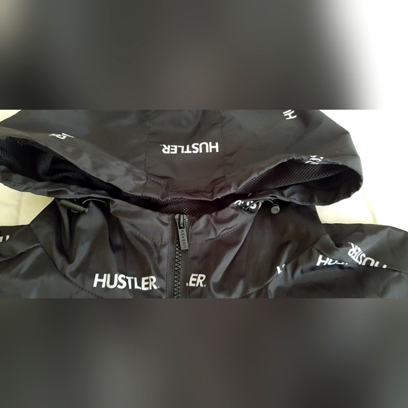 Reason Clothing X Hustler Half Zip Windbreaker Jacket - Picture 6 of 9